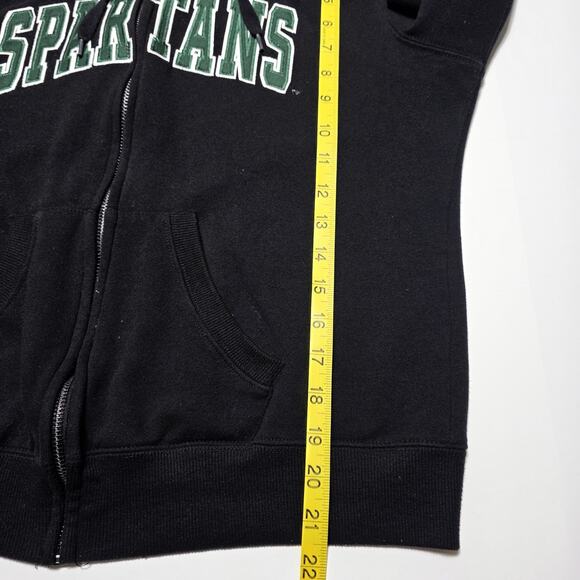 Colosseum Michigan State Spartans Full Zip Hoodie Women’s Medium Embroidered - Picture 6 of 6